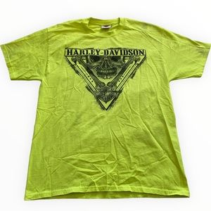 Harley Davidson Waco Texas Double Graphic T-Shirt Size L